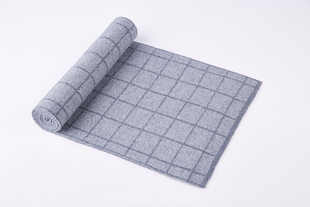  Korean Version of the Checkerboard Men's Wool Scarves Fall and Winter Warm Scarf