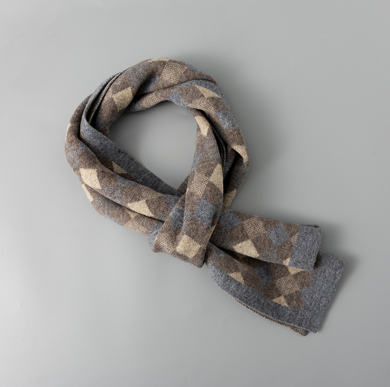 95160 Winter Scarves for Men Factory Wholesale Fashion Wool Men Scarf