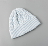M95248 Winter Hat Thick Warm Soft Wool Hat Wholesale Knit Beanie for Women Accept Custom Logo