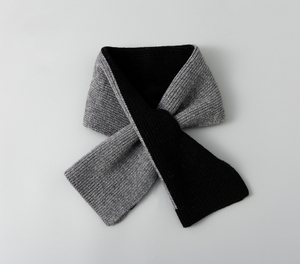 55027 New Autumn And Winter 100% Wool Knitted Scarf Women's Soft Outdoor Warm Scarf