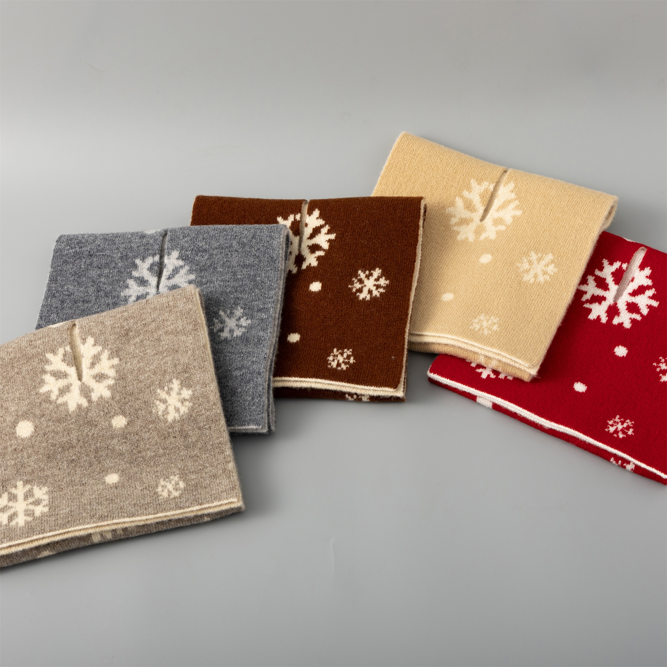 95094 Customizable Logo Winter And Autumn Style Wool Warm Scarf