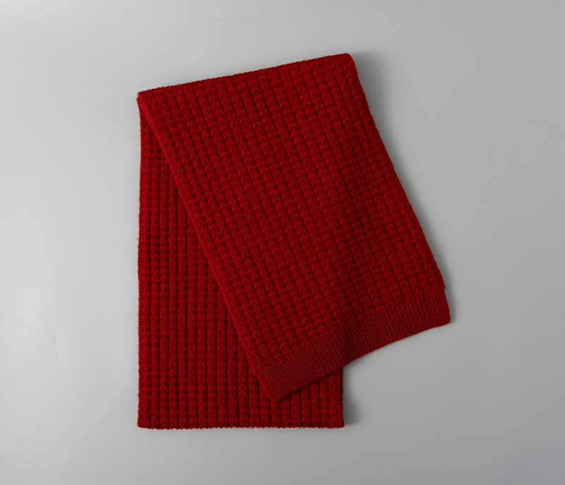 95109 Wool Knitted Long Winter Scarf Soft Skin Friendly Multi-Color Warmth Scarf