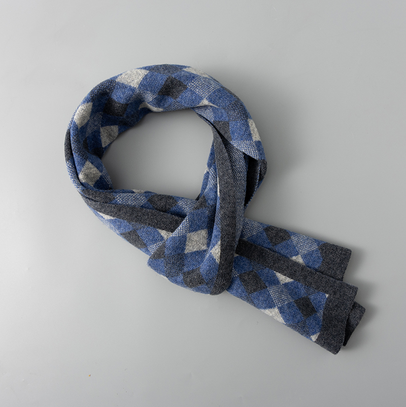 95160 Winter Scarves for Men Factory Wholesale Fashion Wool Men Scarf