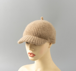 M25035 Merino Wool Baseball Hat Unisex 2025 Autumn Winter New Wool Knitted Outdoor Baseball Cap