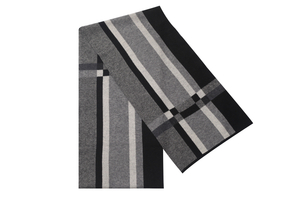 9560 Gentleman's Winter Warm Long Hound Tooth Check Scarf Cheap Digital Printed Wool Houndstooth Scarf for Men