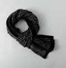 95144 Wool Long Scarf Black Classic Fashion Plaid Scarves Warm Winter Men Christmas Gift Scarf