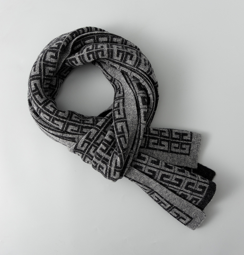 95145 Men and Women Winter Wool Scarves Shawl Outdoor 100% Wool Scarf