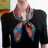 High Quality 100% Real Silk Square Scarf & Handkerchief Mulberry Silk Decorative Scarf for Spring Summer