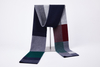 9307 High Quality 100% Wool Scarves Winter Warm Neckerchief Stylish Knitting Wraps for Men