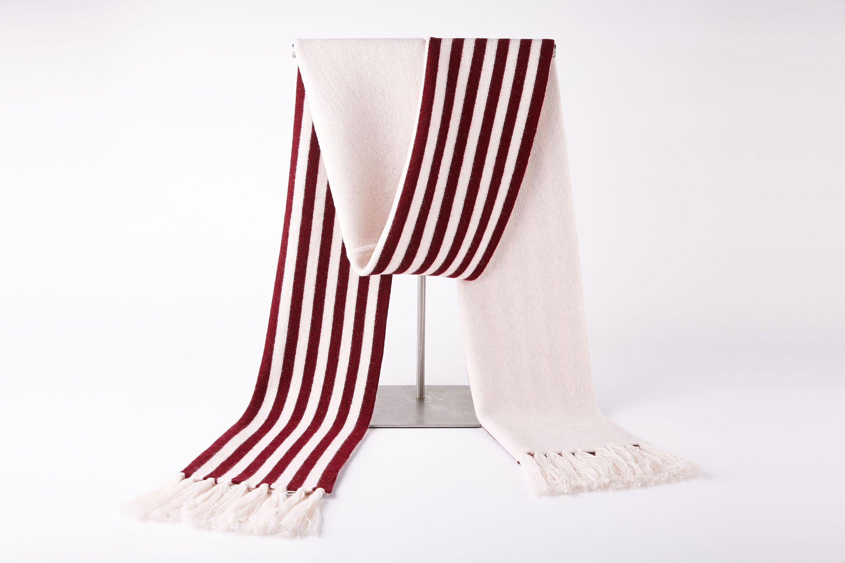 9202 100% Wool Scarf Plaid Double Sided Scarves Warm And Comfortable Winter Scarf for Men