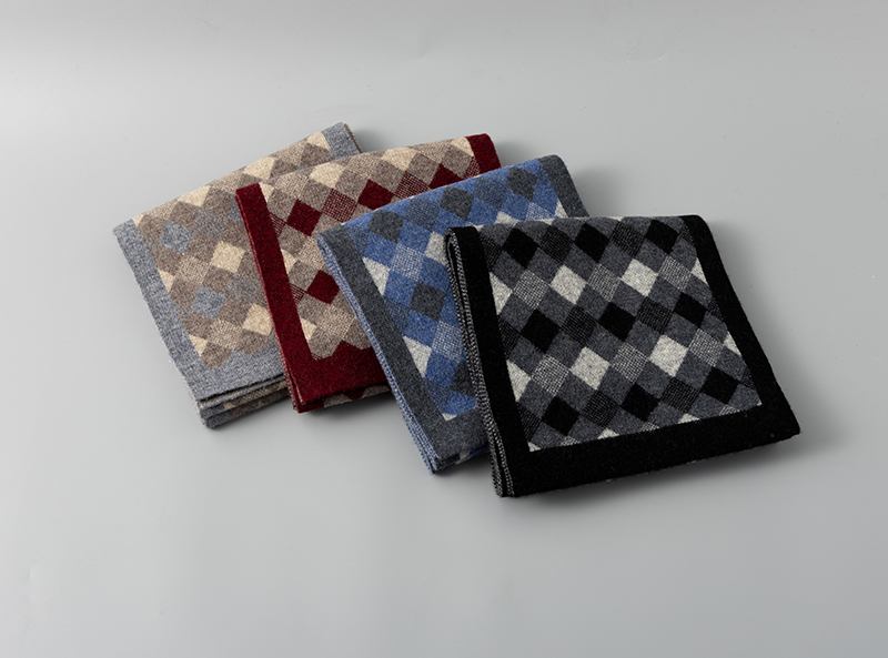 95160 Winter Scarves for Men Factory Wholesale Fashion Wool Men Scarf