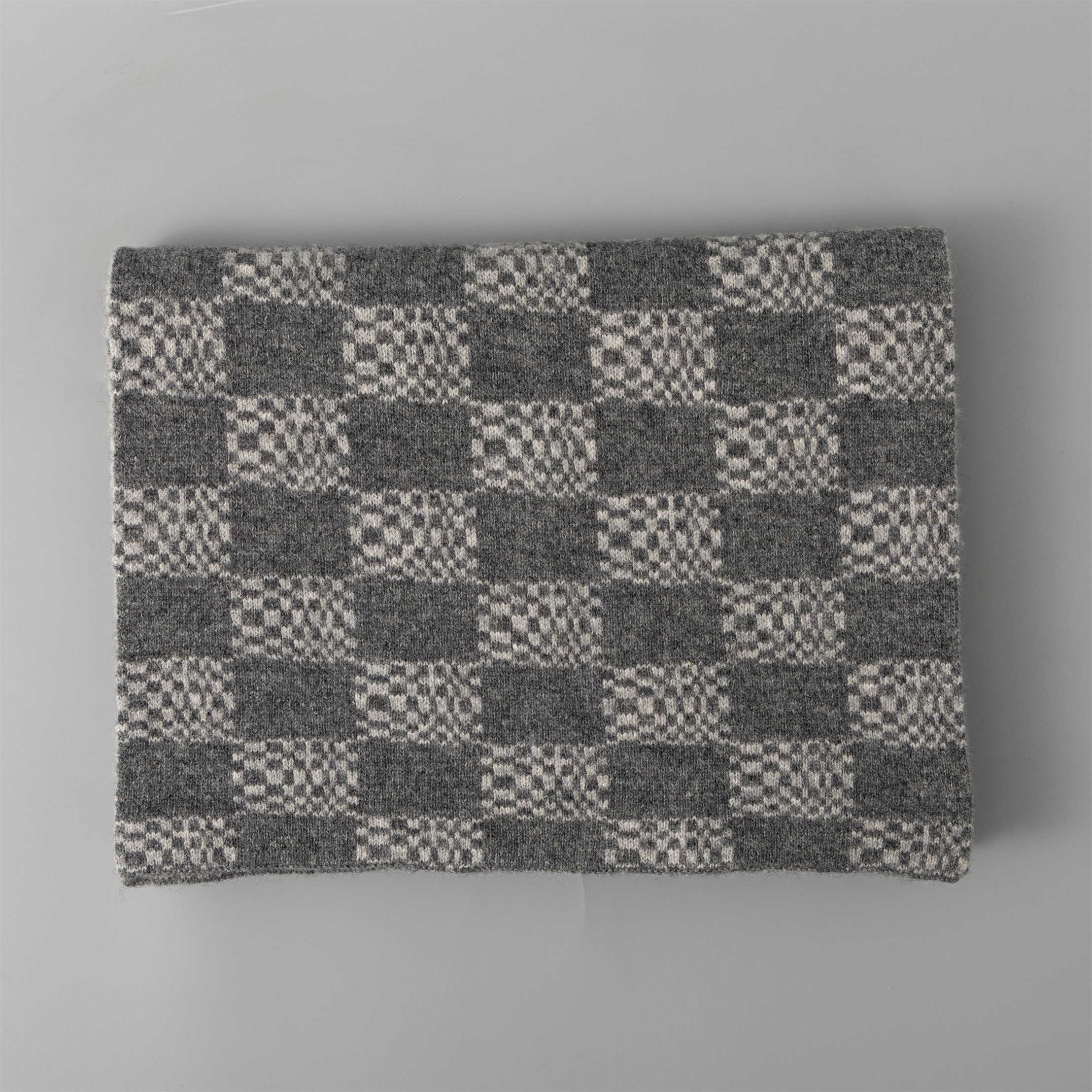 95106 Luxury Knit 100%Wool Scarf Premium Soft Winter Wrap for Men & Women