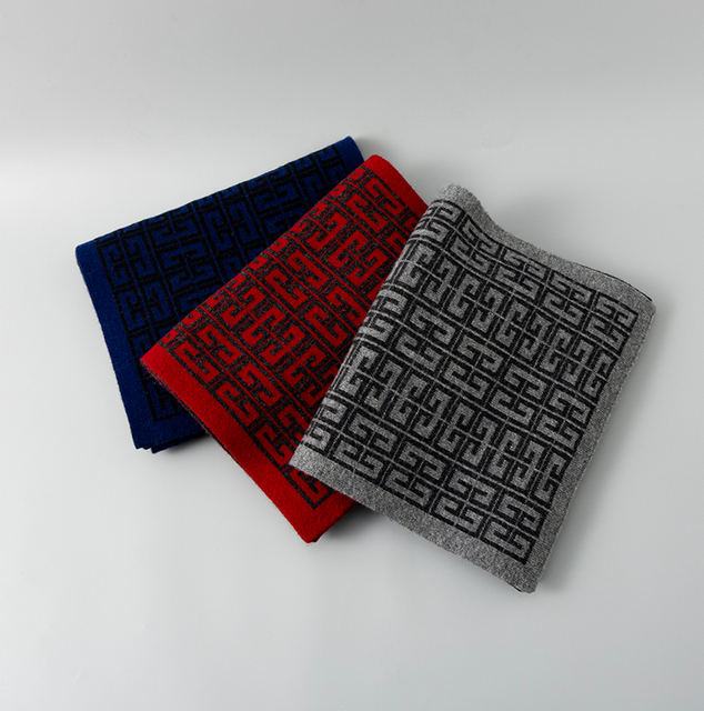 95145 Men and Women Winter Wool Scarves Shawl Outdoor 100% Wool Scarf