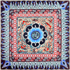100% Mulberry Silk Scarf for Women Popular High-Style Fashion Neck Protection Geometric Style
