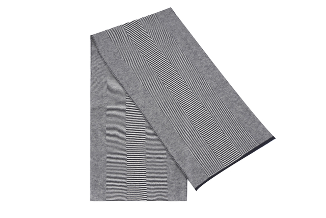 9563 Printed Wool Scarf Solid Color Medium Style for Winter Daily Use