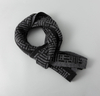95144 Wool Long Scarf Black Classic Fashion Plaid Scarves Warm Winter Men Christmas Gift Scarf