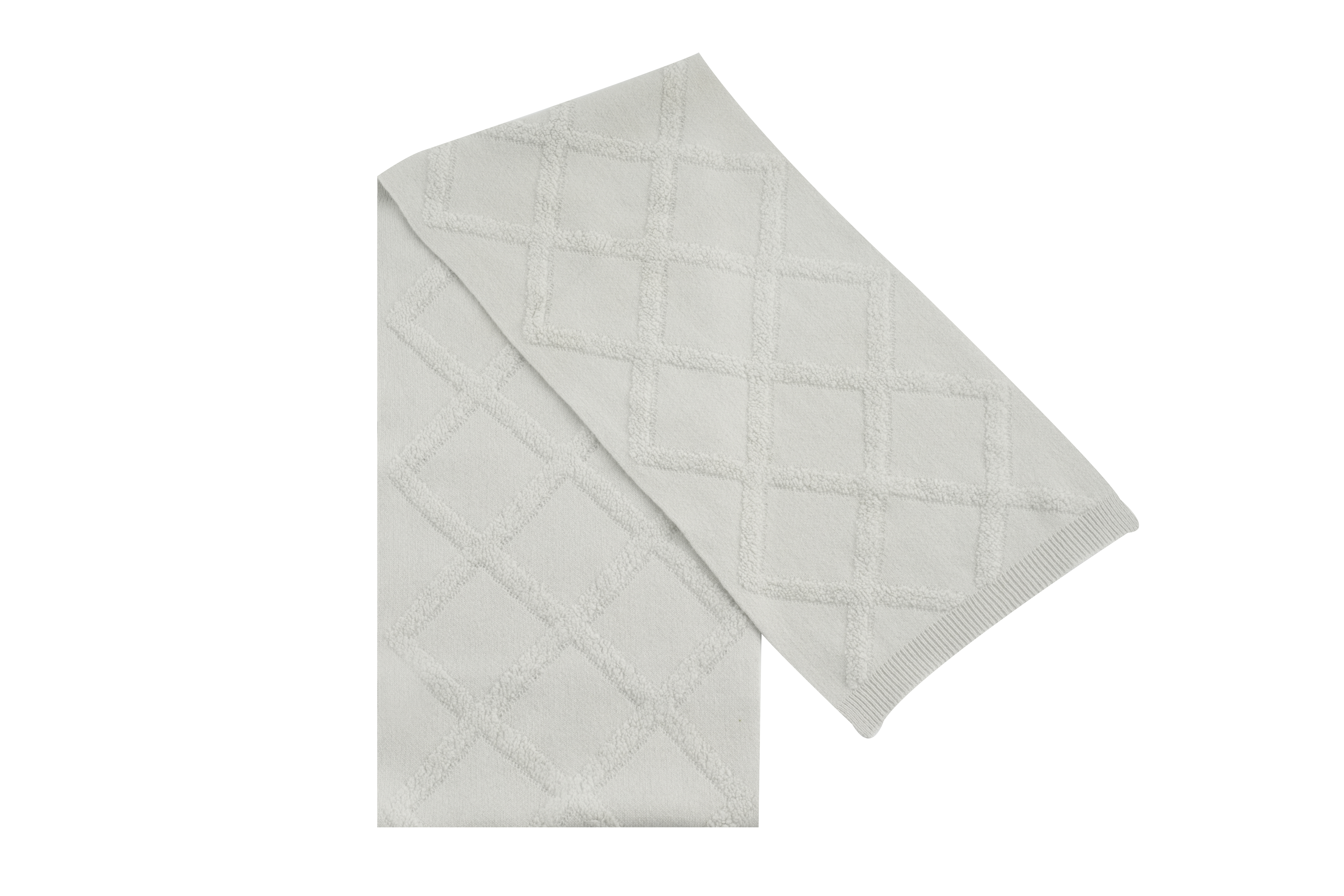 9563 Printed Wool Scarf Solid Color Medium Style for Winter Daily Use