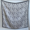 Manufacture Woman Personalized Square Silk Satin Scarf Accept Custom Printing