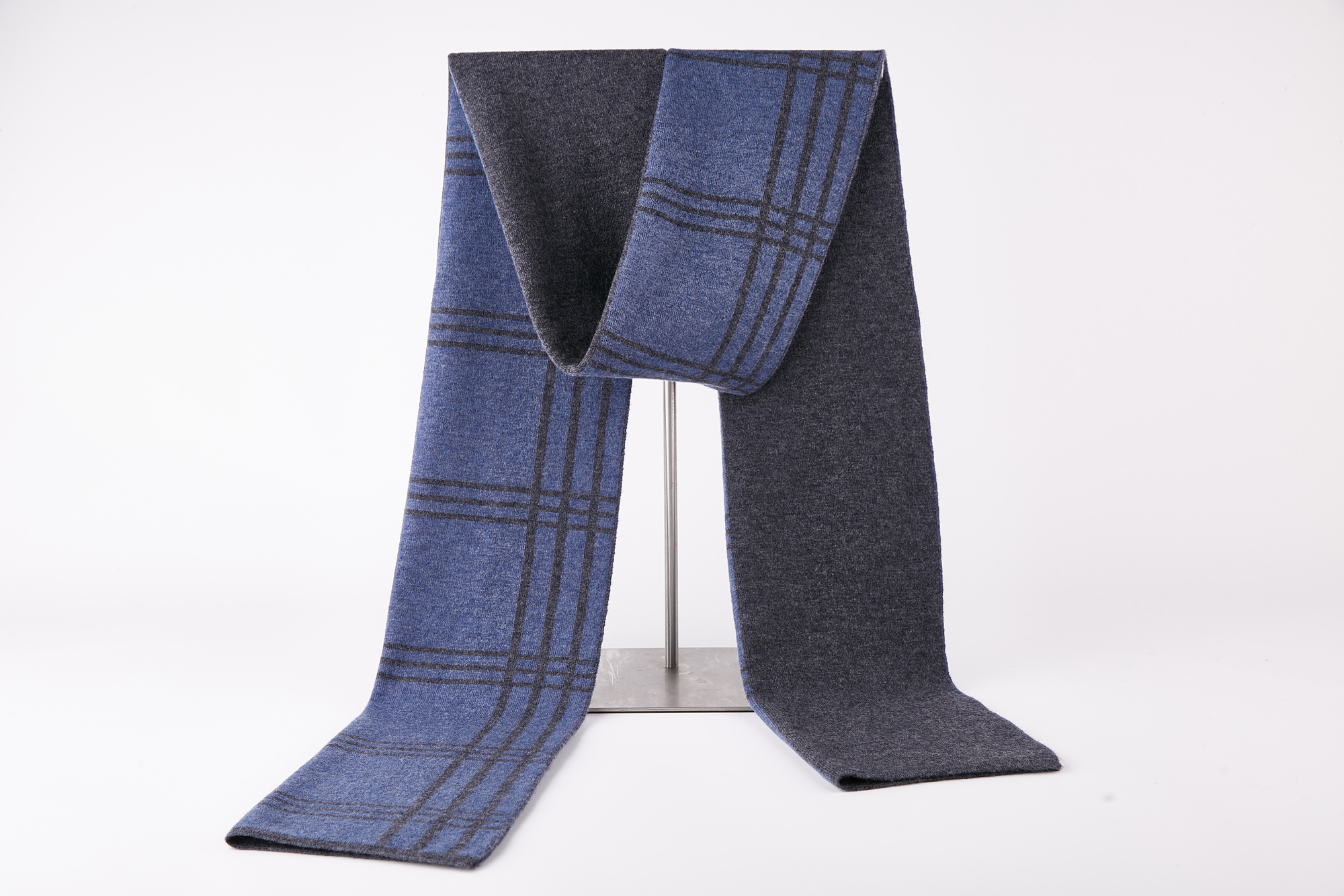 9291 New High Quality Autumn And Winter 100% Wool Warm Long Scarfs for Men Stylish
