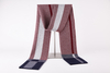 High-End 100%Wool Scarf Vintage Style Business Gift for Meetings Long Square for Winter