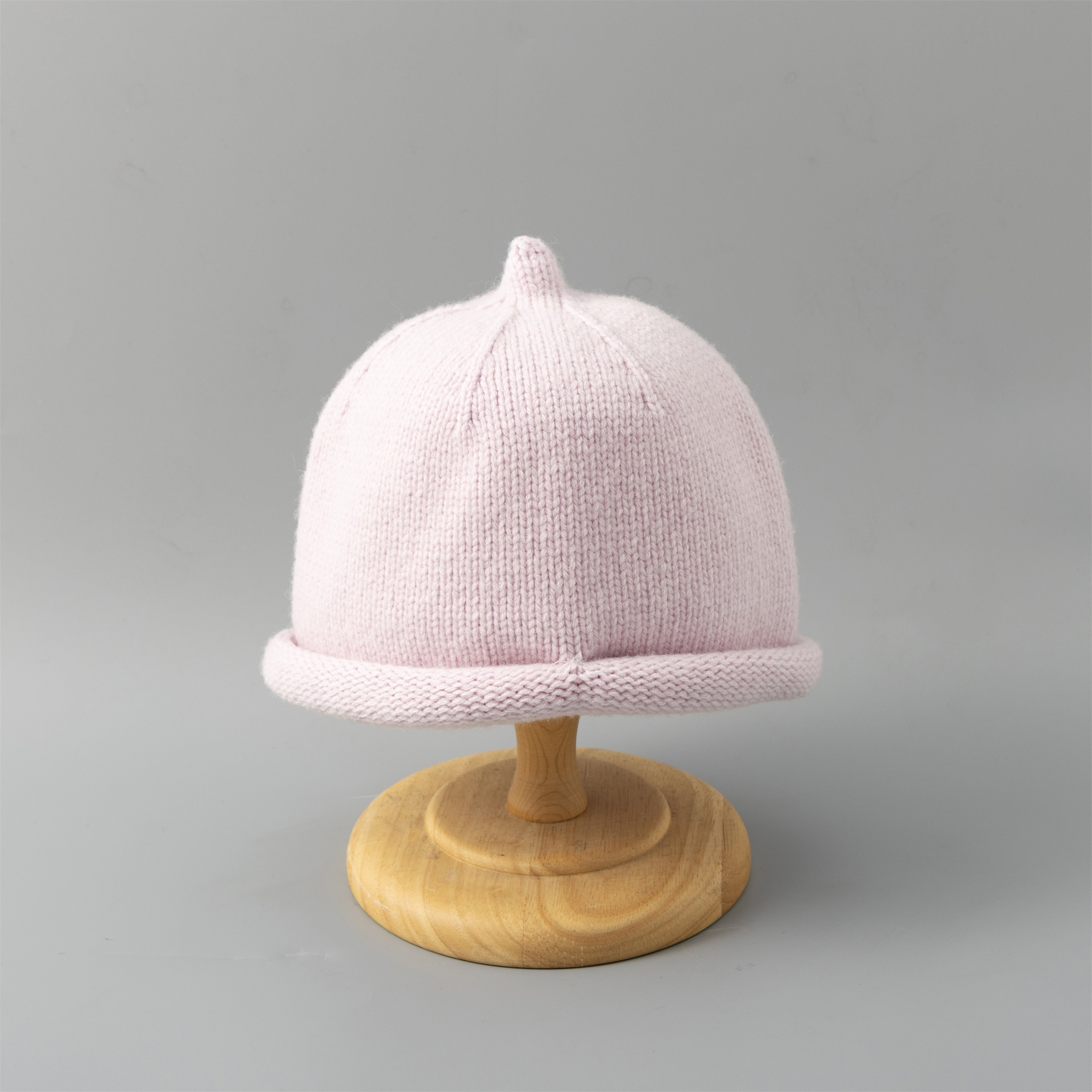 M95088 Wholesale Soft Winter Hats Custom Logo Warm Thick Wool Knitted Beanie Hat