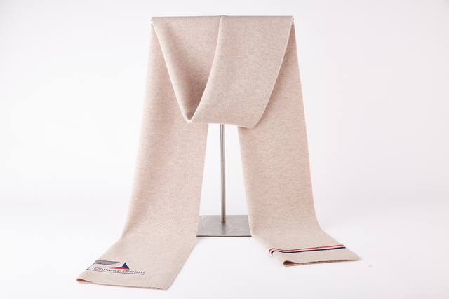 9283 Geometric Scarf 100% Wool Warm Muffler Men's Scarves Autumn Winter New Long Thick Cashmere Scarf