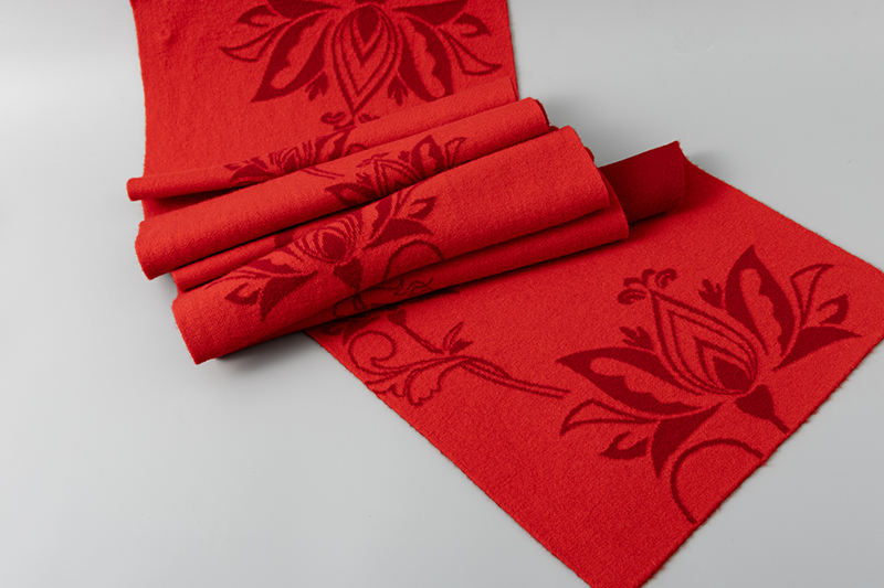 95187 Custom Logo OEM ODM High Quality Luxury 100% Wool Promotional Scarf