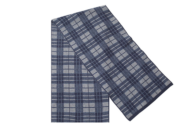 9512 Factory Customized Winter Scarves 100%Wool Scarf Simple Jacquard Warm Scarf for Men