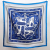 Manufacture Woman Personalized Square Silk Satin Scarf Accept Custom Printing