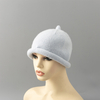 M95088 Wholesale Soft Winter Hats Custom Logo Warm Thick Wool Knitted Beanie Hat