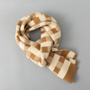 95105 Retro Fashion 100% Pure Wool Striped Women's Warm Scarf