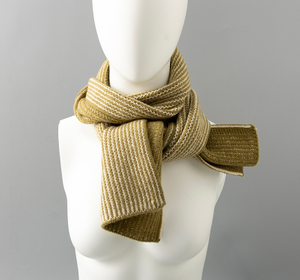 95130 Warm Custom Scarves for Men Women Soft Wool Knitted Winter Scarf