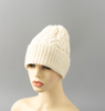 M95248 Winter Hat Thick Warm Soft Wool Hat Wholesale Knit Beanie for Women Accept Custom Logo